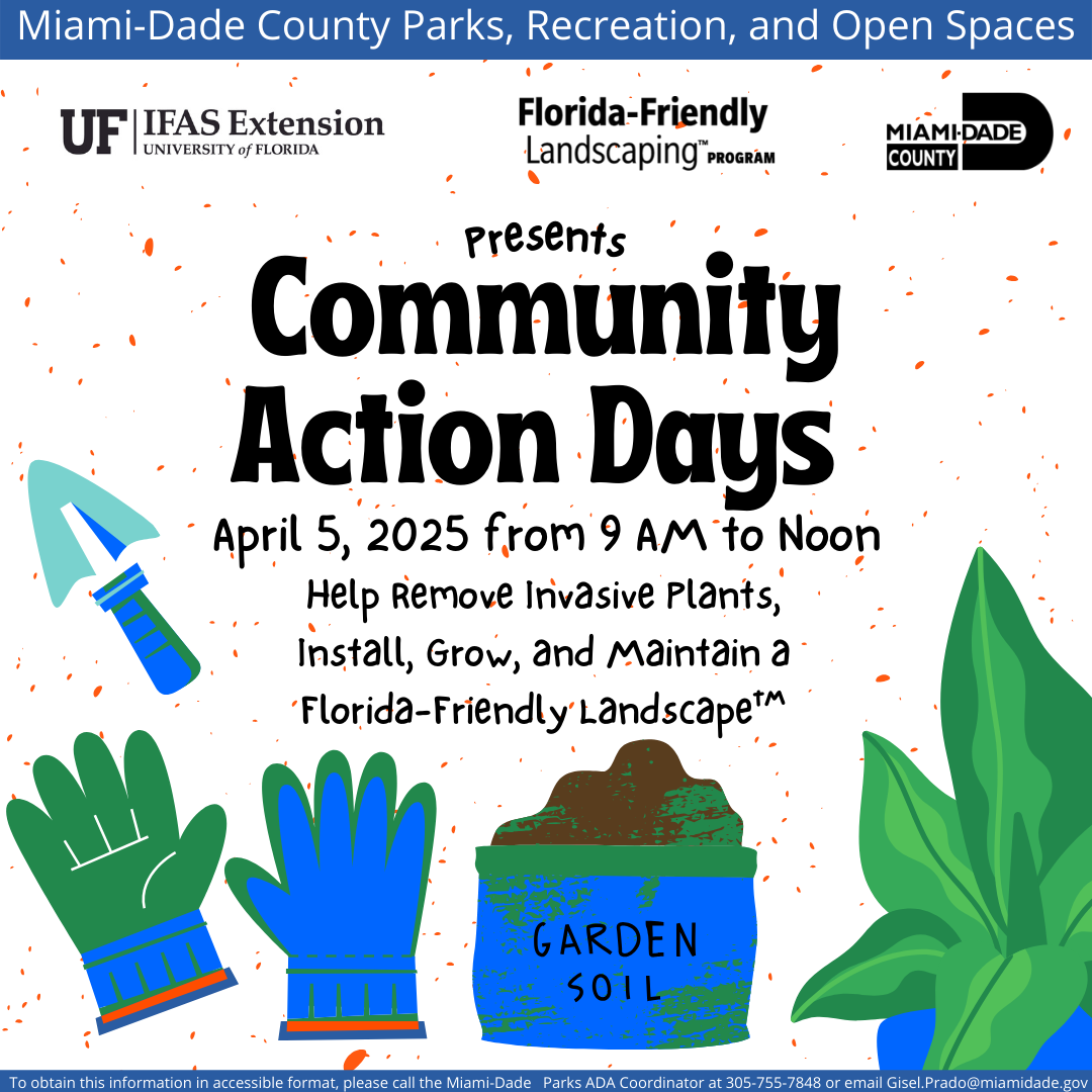 April 5th Community Action Day at Extension
